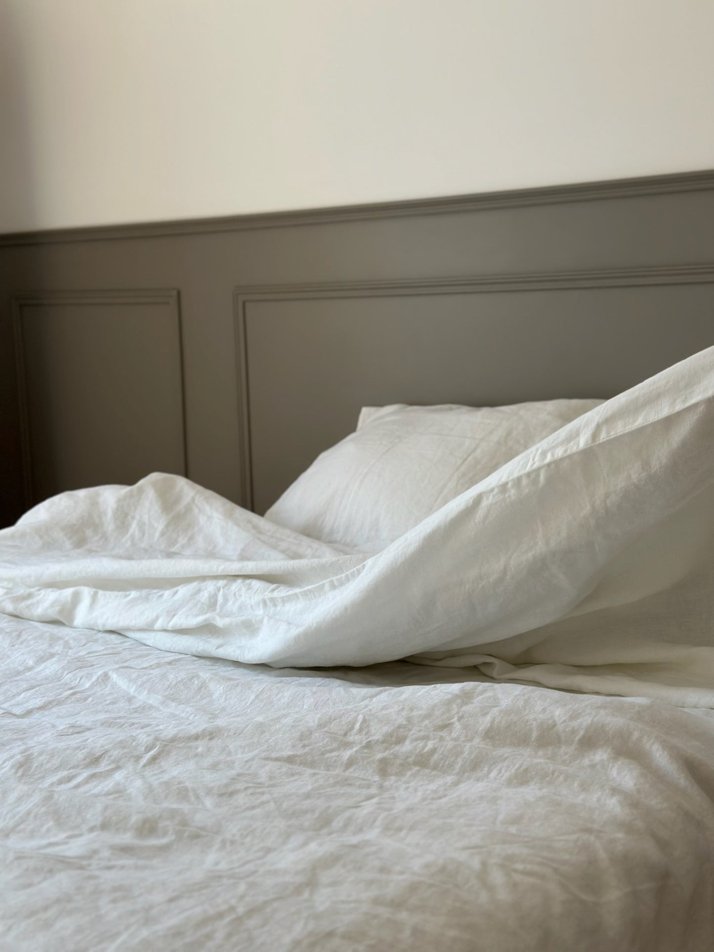 Housse de Couette - Lin Lavé (Blanc)